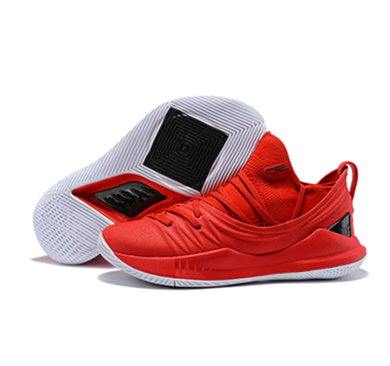 Curry 5 Shoes red low